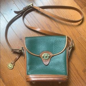 Dooney and Bourke Vintage Green Crossbody Bag